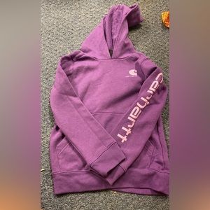 Purple carhartt hoodie
